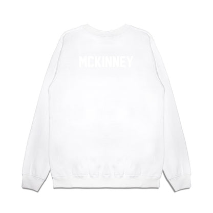 TCU - NCAA Football : Noah McKinney - Vintage Helmet Premium Crewneck Sweatshirt-1
