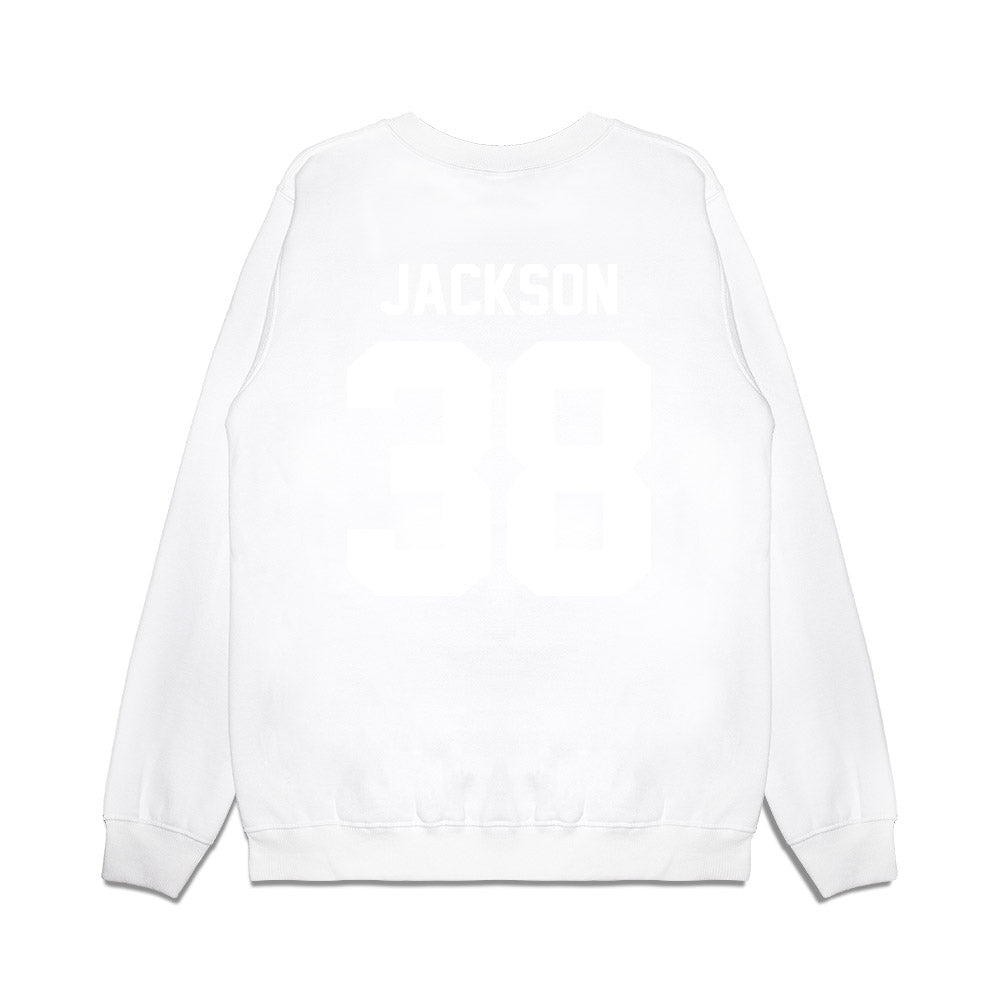 TCU - NCAA Football : Gil Jackson - Vintage Helmet Premium Crewneck Sweatshirt-1