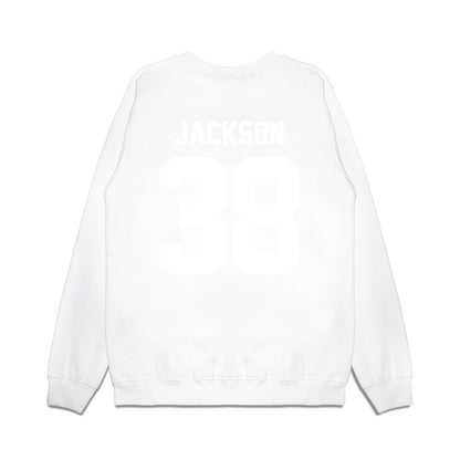TCU - NCAA Football : Gil Jackson - Vintage Helmet Premium Crewneck Sweatshirt-1