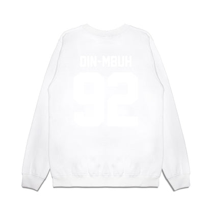 TCU - NCAA Football : Ansel Din-Mbuh - Vintage Helmet Premium Crewneck Sweatshirt-1