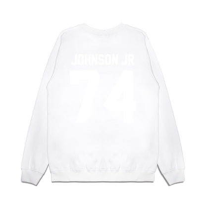 TCU - NCAA Football : Vincent Johnson Jr - Vintage Helmet Premium Crewneck Sweatshirt-1