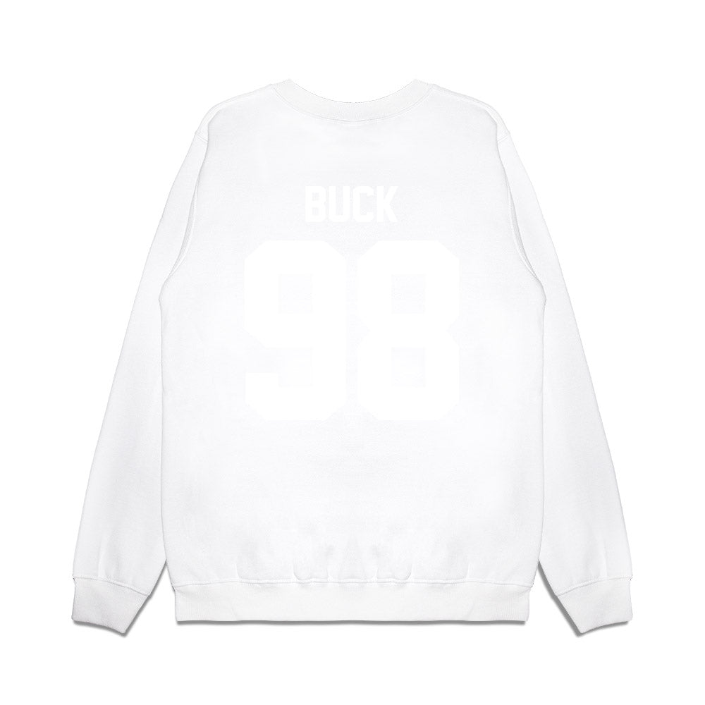 TCU - NCAA Football : Carter Buck - Vintage Helmet Premium Crewneck Sweatshirt-1