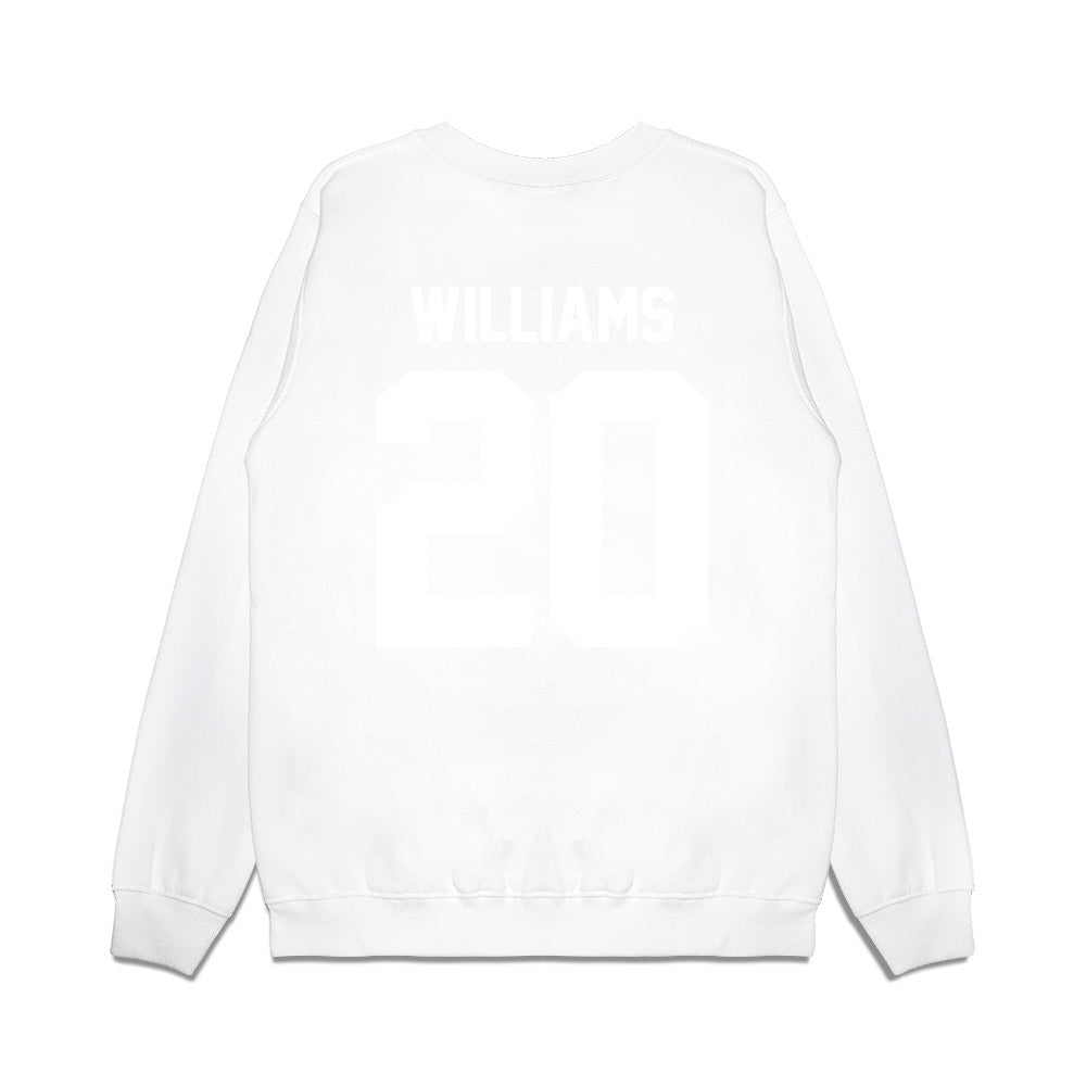 TCU - NCAA Football : Anthony Williams - Vintage Helmet Premium Crewneck Sweatshirt-1