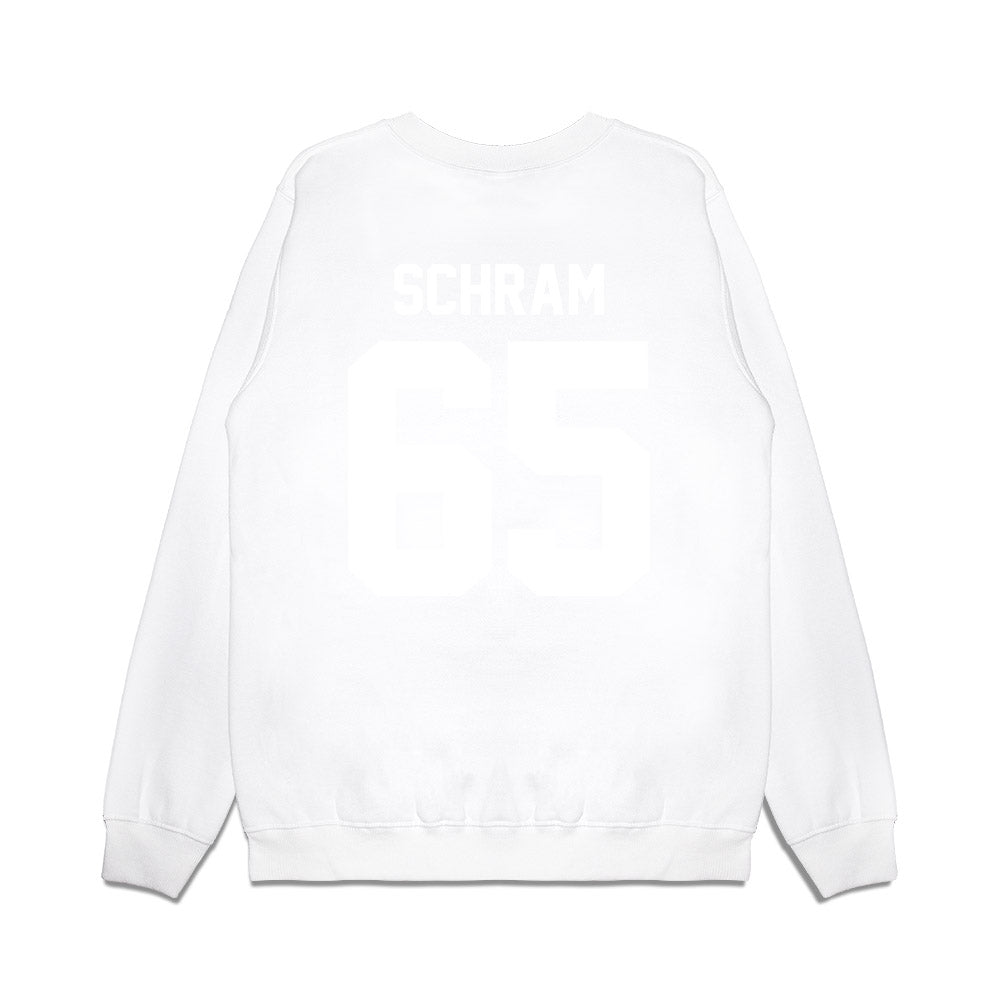 TCU - NCAA Football : Logan Schram - Vintage Helmet Premium Crewneck Sweatshirt-1
