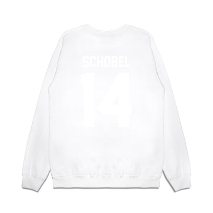TCU - NCAA Football : John Schobel - Vintage Helmet Premium Crewneck Sweatshirt-1