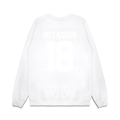 TCU - NCAA Football : Kaden McFadden - Vintage Helmet Premium Crewneck Sweatshirt-1