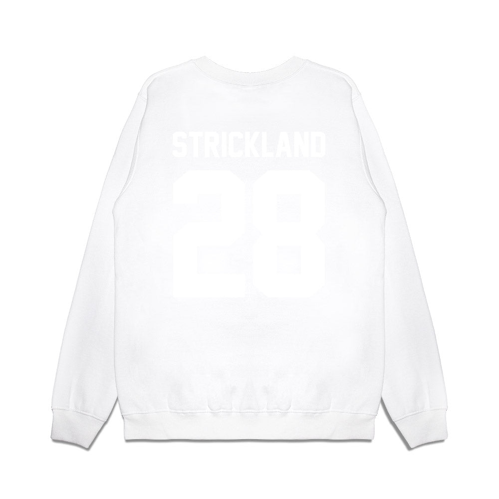 TCU - NCAA Football : Micah Strickland - Vintage Helmet Premium Crewneck Sweatshirt-1