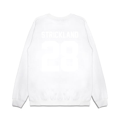 TCU - NCAA Football : Micah Strickland - Vintage Helmet Premium Crewneck Sweatshirt-1