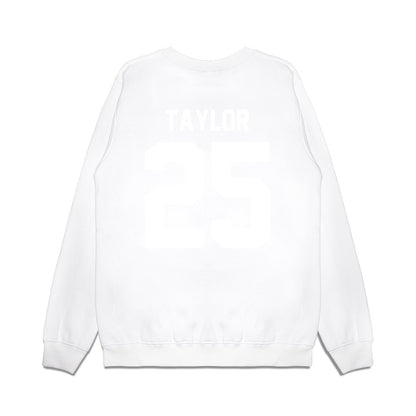 TCU - NCAA Football : Zachary Taylor - Vintage Helmet Premium Crewneck Sweatshirt-1