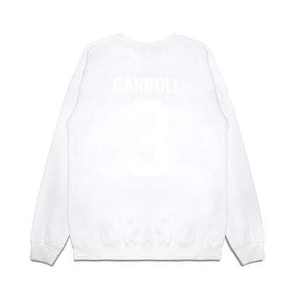 TCU - NCAA Football : Max Carroll - Vintage Helmet Premium Crewneck Sweatshirt-1