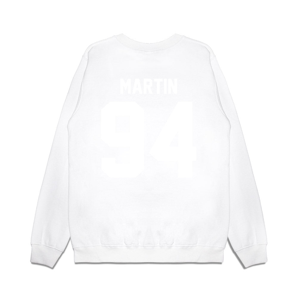 TCU - NCAA Football : Jared Martin - Vintage Helmet Premium Crewneck Sweatshirt-1