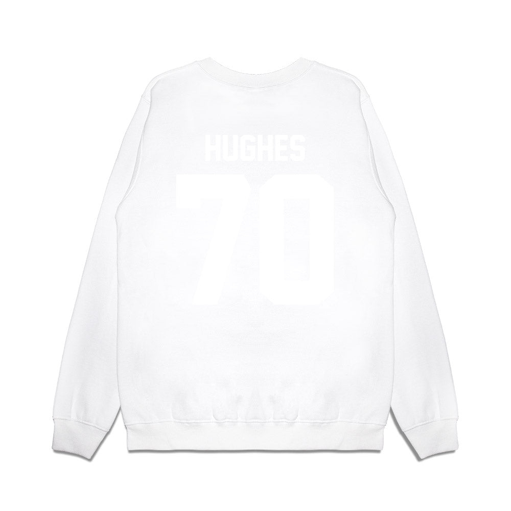 TCU - NCAA Football : Ryan Hughes - Vintage Helmet Premium Crewneck Sweatshirt-1