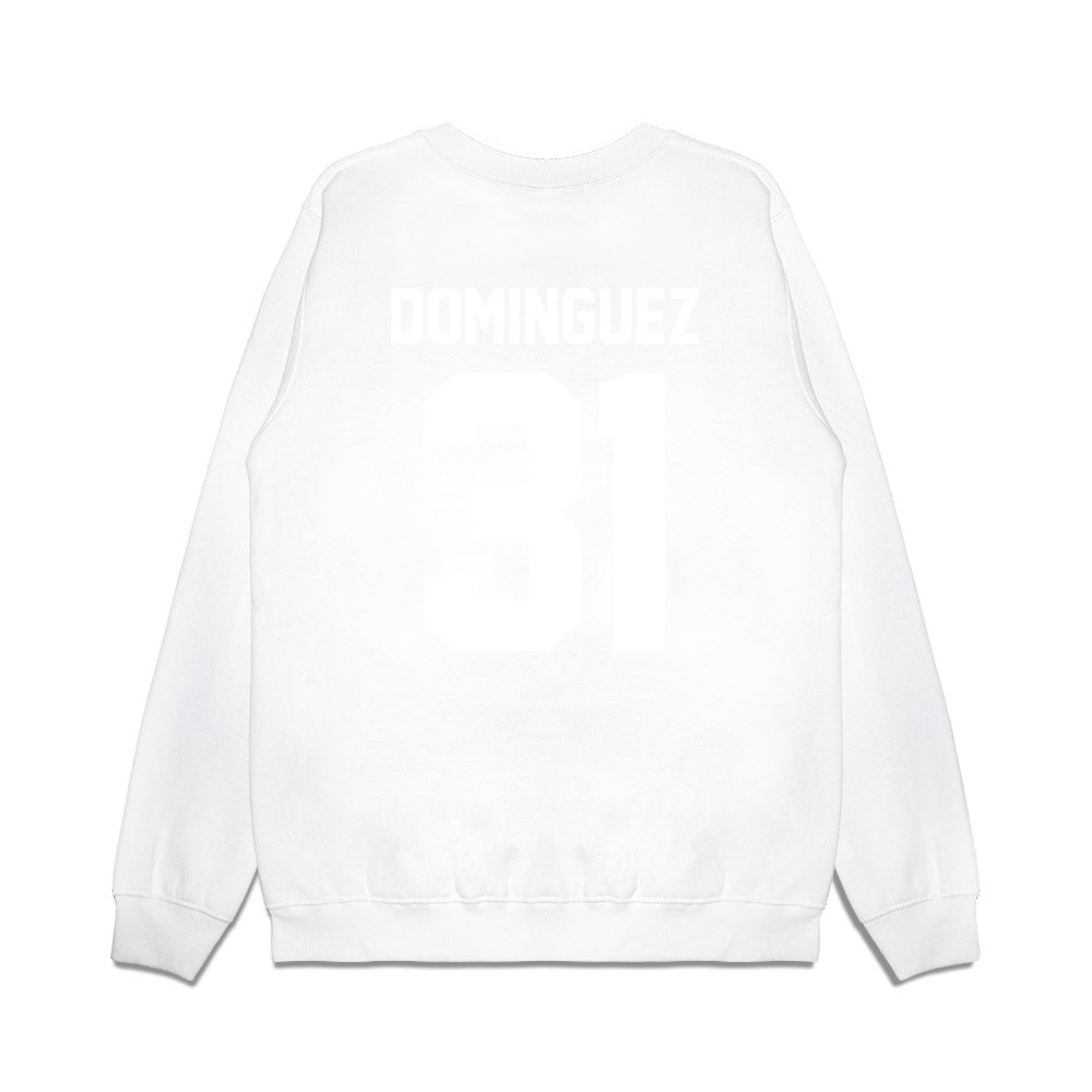 TCU - NCAA Football : Noriel Dominguez - Vintage Helmet Premium Crewneck Sweatshirt-1