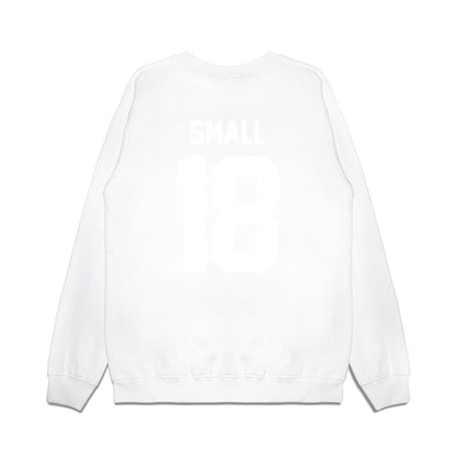 TCU - NCAA Football : Ed Small - Vintage Helmet Premium Crewneck Sweatshirt-1