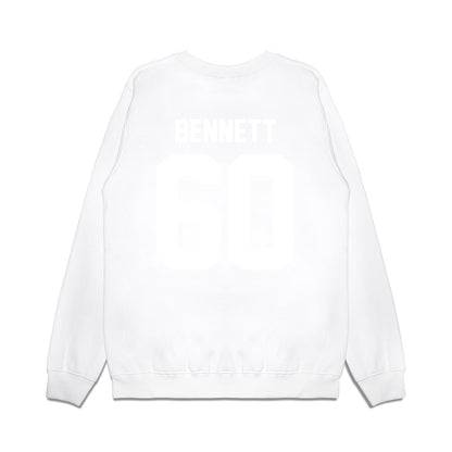 TCU - NCAA Football : Cade Bennett - Vintage Helmet Premium Crewneck Sweatshirt-1