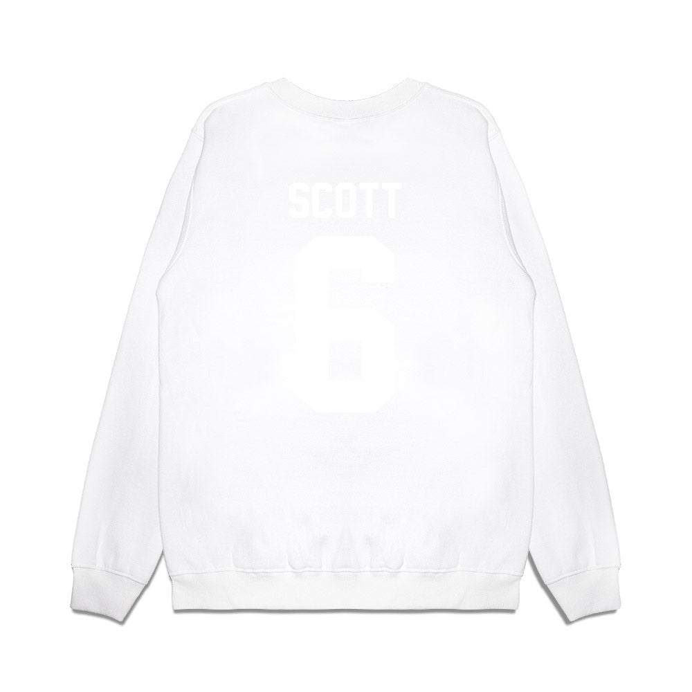TCU - NCAA Football : Jeremy Scott - Vintage Helmet Premium Crewneck Sweatshirt-1