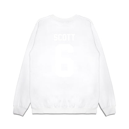 TCU - NCAA Football : Jeremy Scott - Vintage Helmet Premium Crewneck Sweatshirt-1