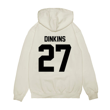 Georgia - NCAA Football : Rasean Dinkins - Vintage Helmet Premium Hooded Sweatshirt-1