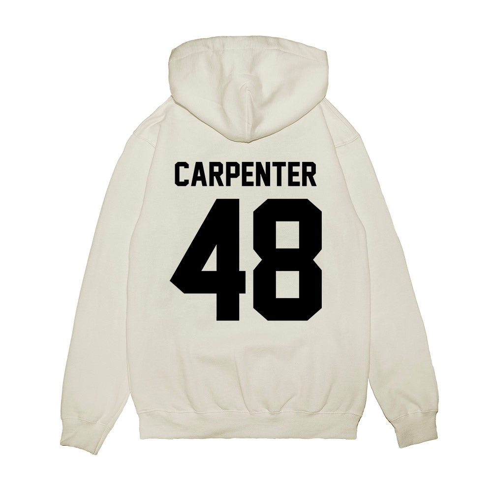 Georgia - NCAA Football : Duncan Carpenter - Vintage Helmet Premium Hooded Sweatshirt-1