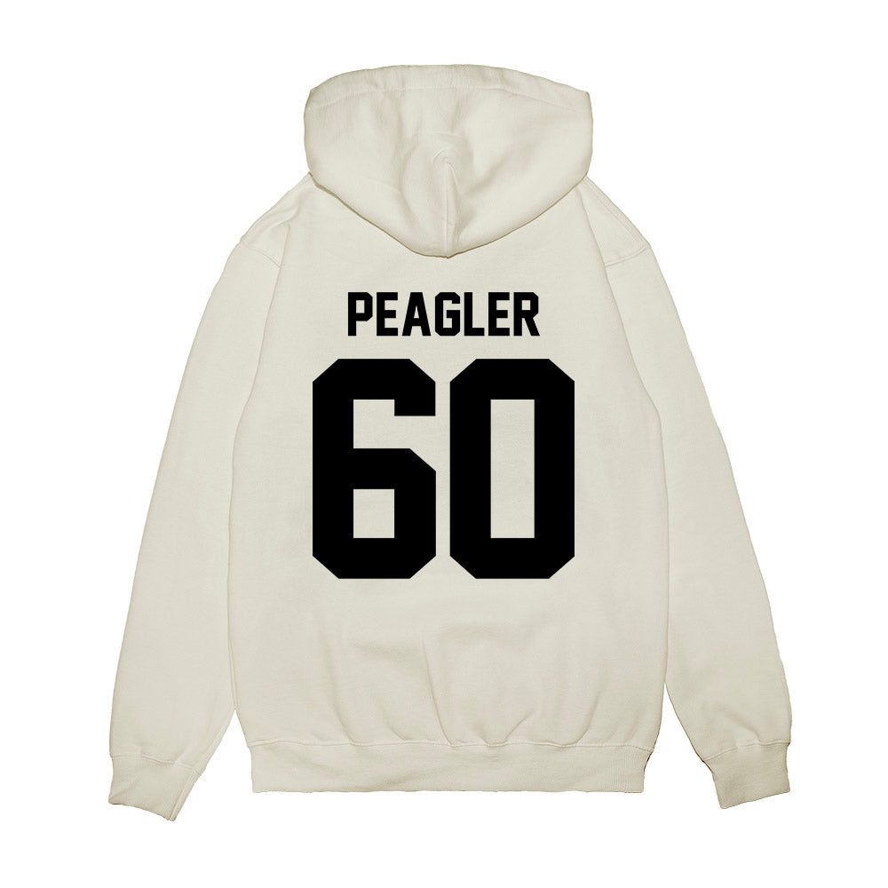 Georgia - NCAA Football : Henry Peagler - Vintage Helmet Premium Hooded Sweatshirt-1