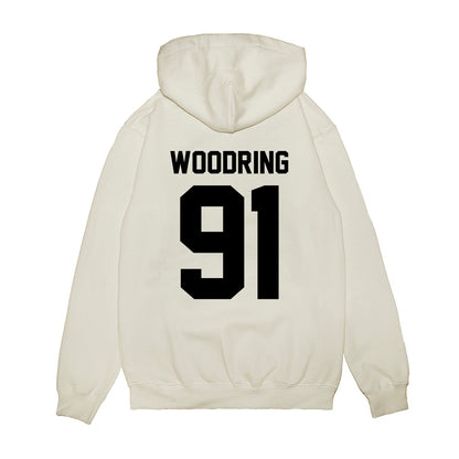 Georgia - NCAA Football : Peyton Woodring - Vintage Helmet Premium Hooded Sweatshirt-1