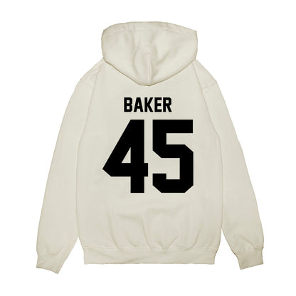 Georgia - NCAA Football : Chaz-Anthony Baker - Vintage Helmet Premium Hooded Sweatshirt-1