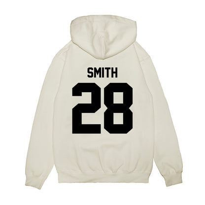 Georgia - NCAA Football : Jordan Smith - Vintage Helmet Premium Hooded Sweatshirt-1