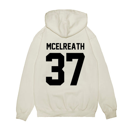 Georgia - NCAA Football : Benjamin McElreath - Vintage Helmet Premium Hooded Sweatshirt-1