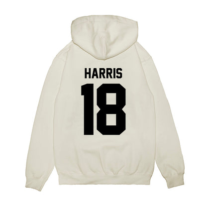 Georgia - NCAA Football : Caden Harris - Vintage Helmet Premium Hooded Sweatshirt-1