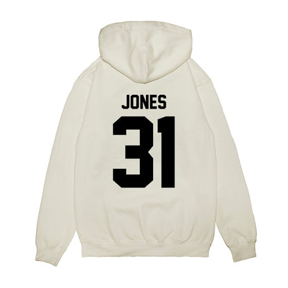 Georgia - NCAA Football : Kyron Jones - Vintage Helmet Premium Hooded Sweatshirt-1