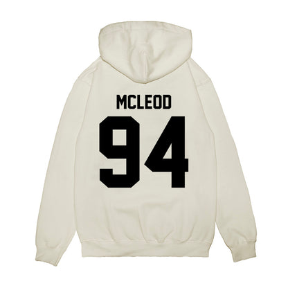 Georgia - NCAA Football : Xzavier McLeod - Vintage Helmet Premium Hooded Sweatshirt-1