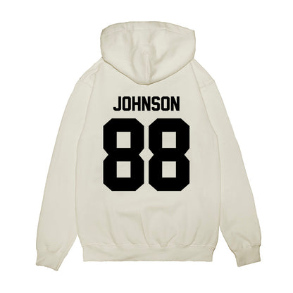 Georgia - NCAA Football : Nasir Johnson - Vintage Helmet Premium Hooded Sweatshirt-1