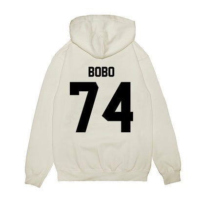 Georgia - NCAA Football : Drew Bobo - Vintage Helmet Premium Hooded Sweatshirt-1