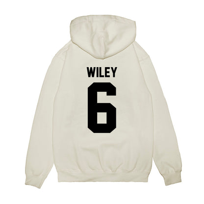 Georgia - NCAA Football : CJ Wiley - Vintage Helmet Premium Hooded Sweatshirt-1
