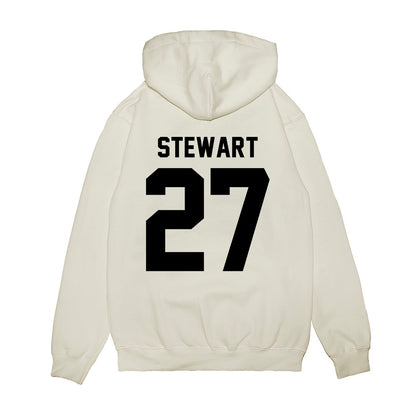 Georgia - NCAA Football : Blake Stewart - Vintage Helmet Premium Hooded Sweatshirt-1