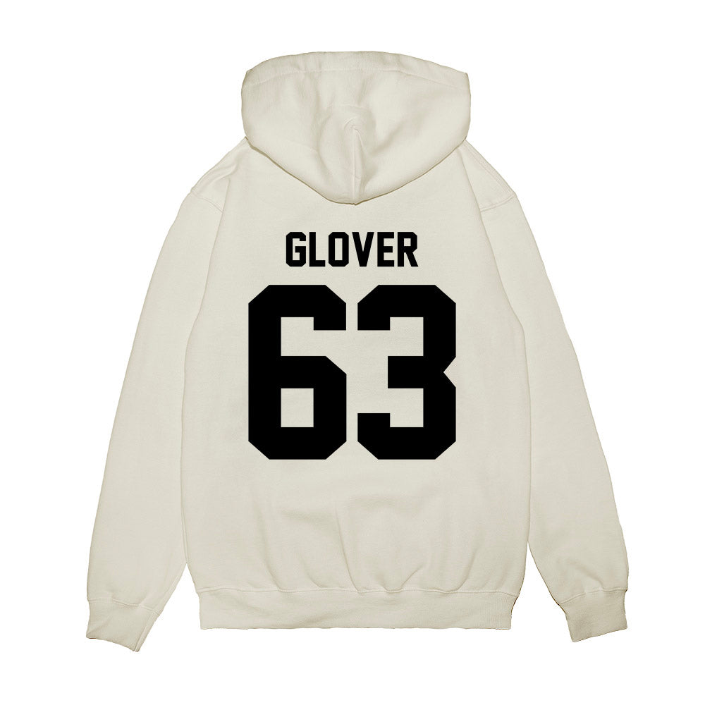 Georgia - NCAA Football : Dontrell Glover - Vintage Helmet Premium Hooded Sweatshirt-1