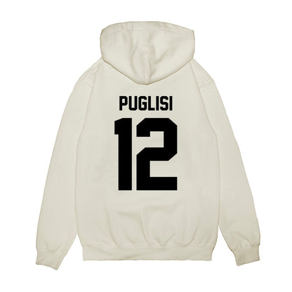 Georgia - NCAA Football : Ryan Puglisi - Vintage Helmet Premium Hooded Sweatshirt-1