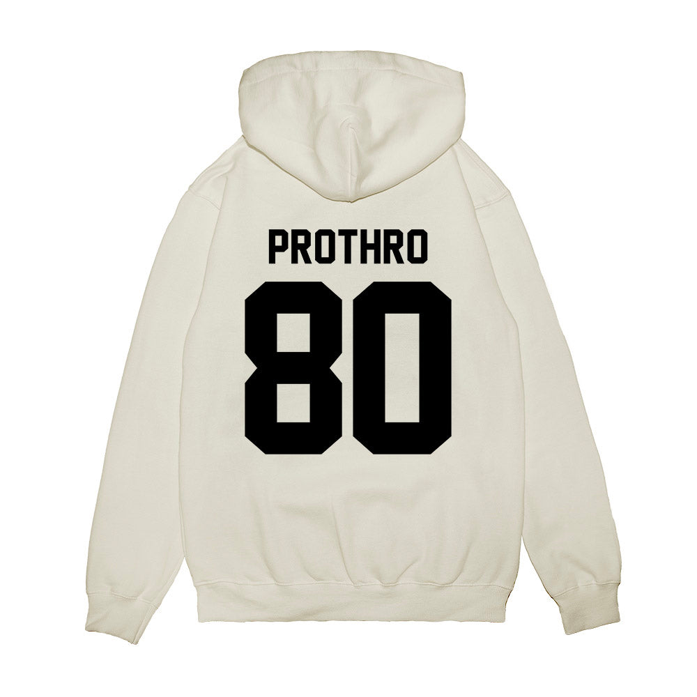 Georgia - NCAA Football : Kaiden Prothro - Vintage Helmet Premium Hooded Sweatshirt-1