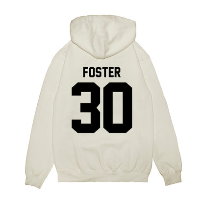 Georgia - NCAA Football : Terrell Foster - Vintage Helmet Premium Hooded Sweatshirt-1