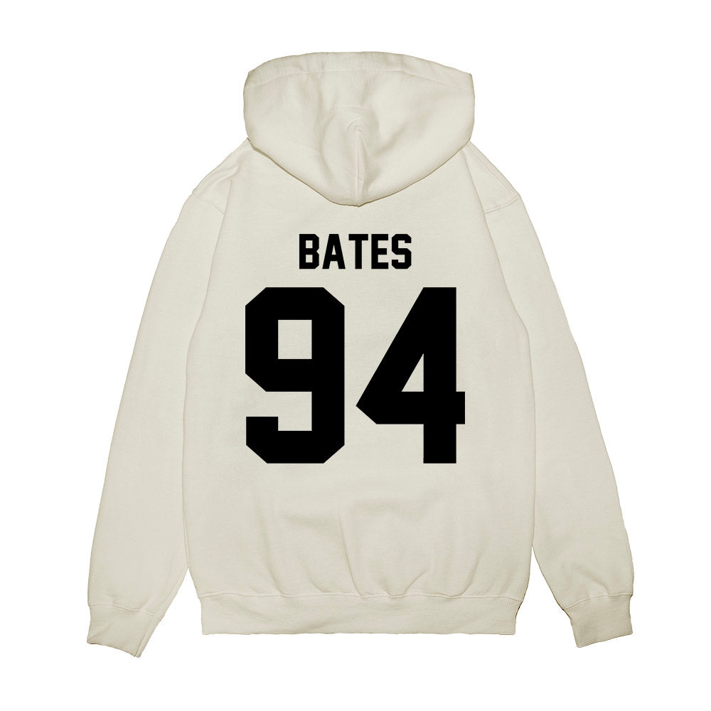 Georgia - NCAA Football : Henry Bates - Vintage Helmet Premium Hooded Sweatshirt-1