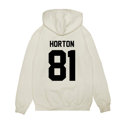 Georgia - NCAA Football : Joshua Horton - Vintage Helmet Premium Hooded Sweatshirt-1