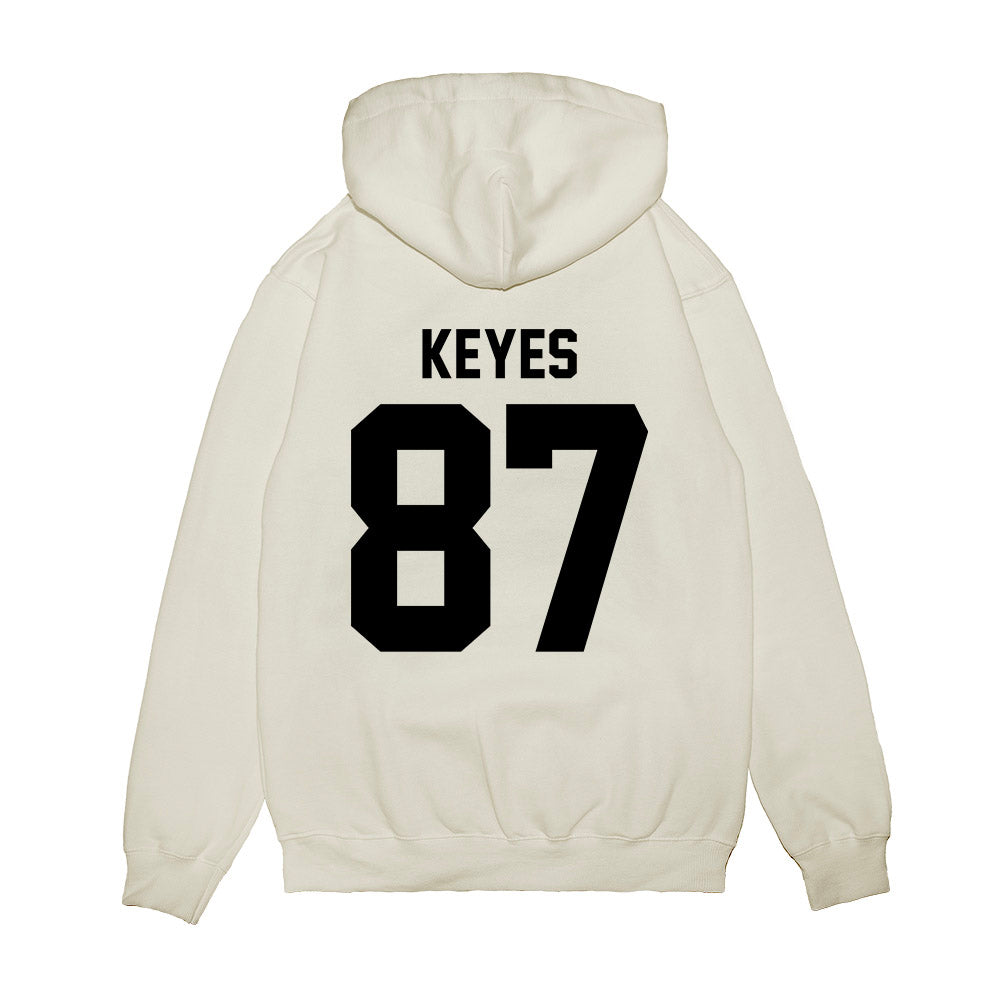Georgia - NCAA Football : Lincoln Keyes - Vintage Helmet Premium Hooded Sweatshirt-1