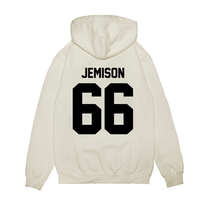Georgia - NCAA Football : Tyreek Jemison - Vintage Helmet Premium Hooded Sweatshirt-1