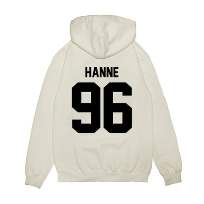 Georgia - NCAA Football : JJ Hanne - Vintage Helmet Premium Hooded Sweatshirt-1