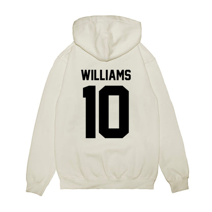 Georgia - NCAA Football : Elyiss Williams - Vintage Helmet Premium Hooded Sweatshirt-1