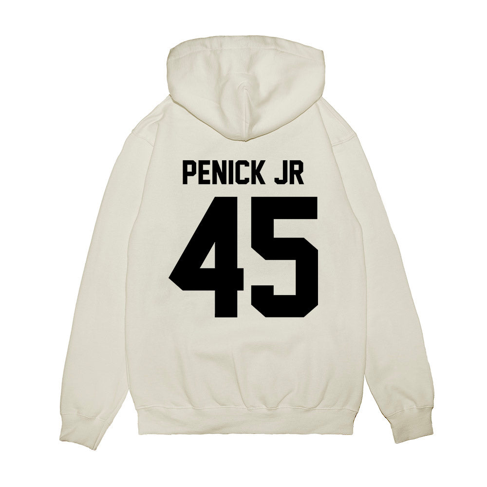 Georgia - NCAA Football : Terrence Penick Jr - Vintage Helmet Premium Hooded Sweatshirt-1