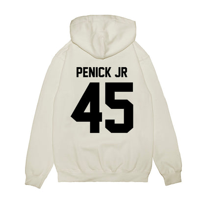 Georgia - NCAA Football : Terrence Penick Jr - Vintage Helmet Premium Hooded Sweatshirt-1