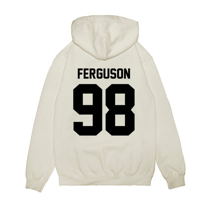 Georgia - NCAA Football : Connor Ferguson - Vintage Helmet Premium Hooded Sweatshirt-1