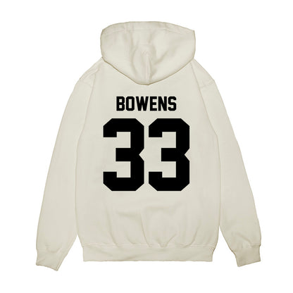 Georgia - NCAA Football : Chauncey Bowens - Vintage Helmet Premium Hooded Sweatshirt-1