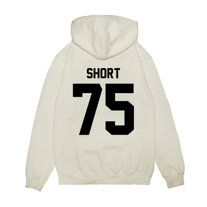 Georgia - NCAA Football : Mason Short - Vintage Helmet Premium Hooded Sweatshirt-1